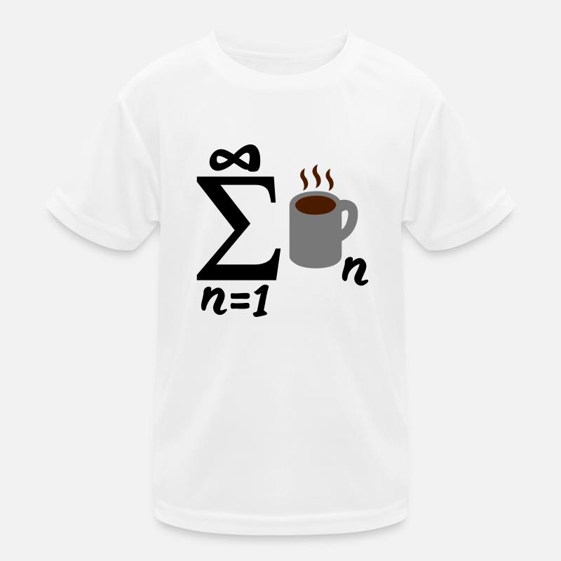Infinite Coffee T-shirt sport Enfant