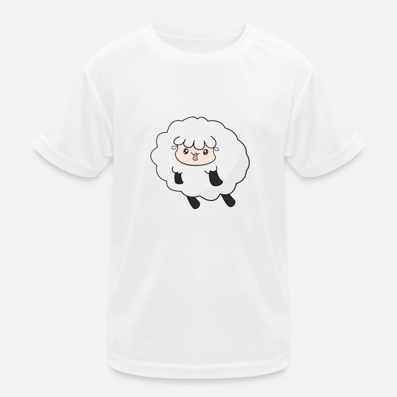 Kawaii woken sheep Kids Functional T-Shirt