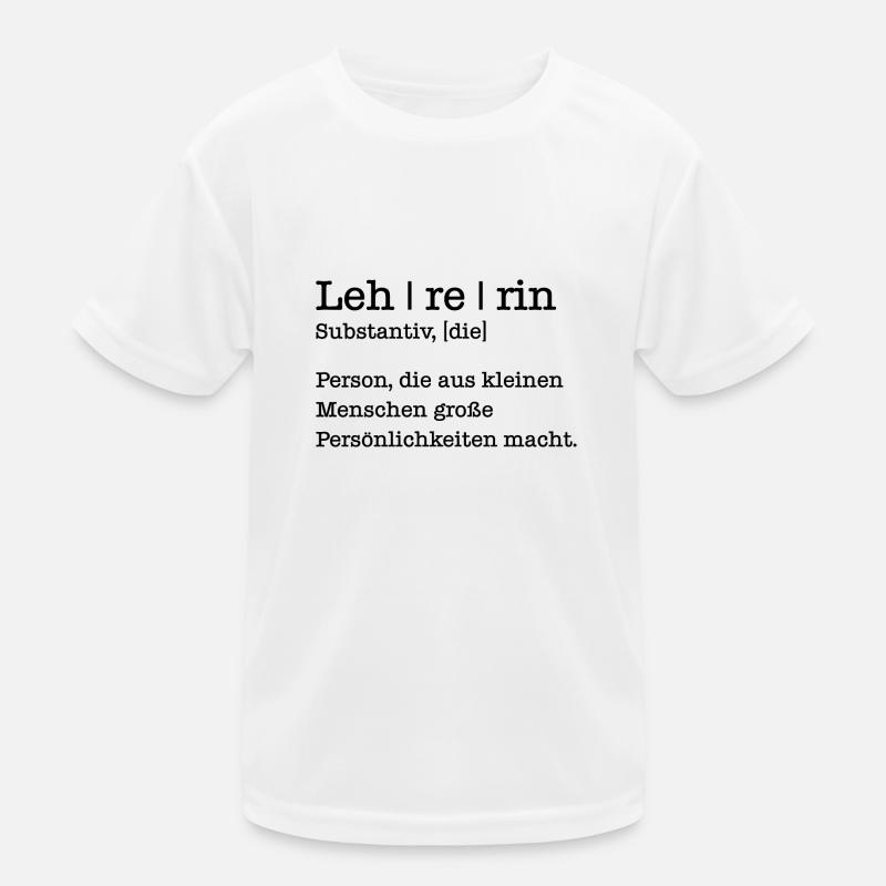 Lehrerin Geschenk Student Schule Kinder Funktions-T-Shirt