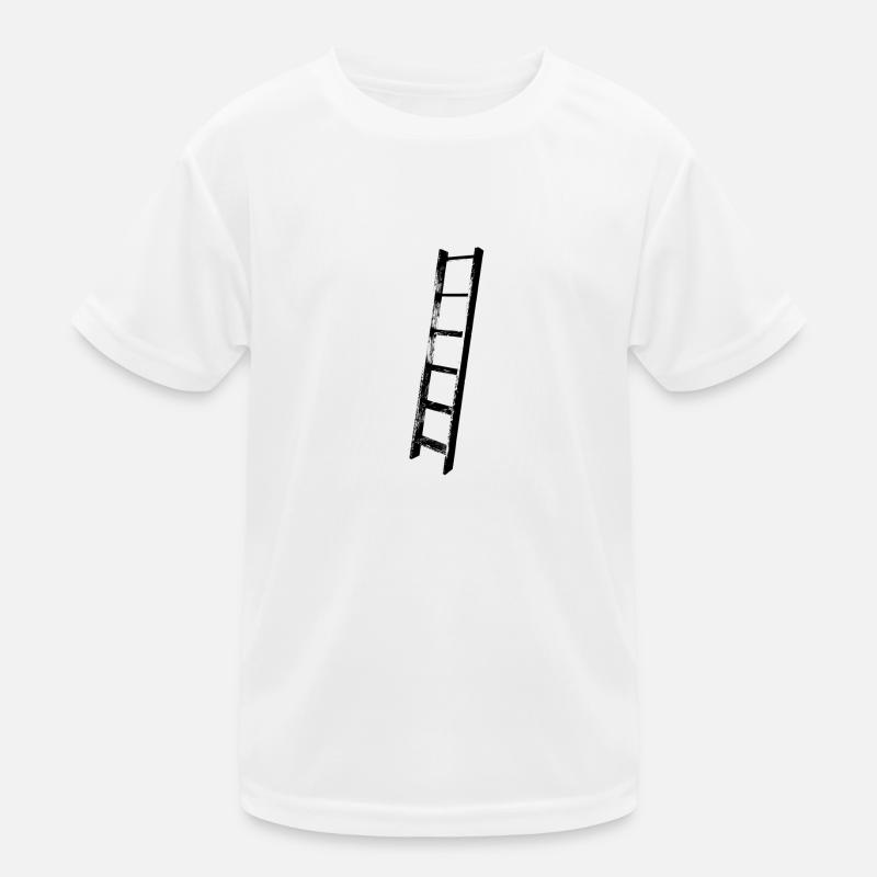 ladder black Kids Functional T-Shirt