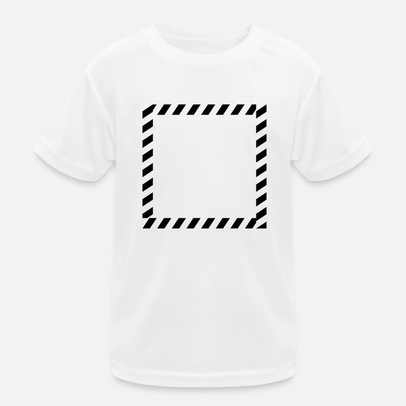 Ruban d'avertissement pour le cadre T-shirt sport Enfant
