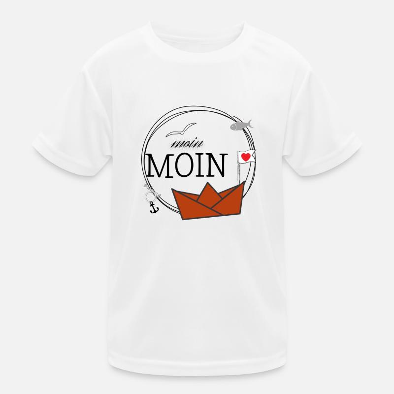 Moin Moin Kinder Funktions-T-Shirt