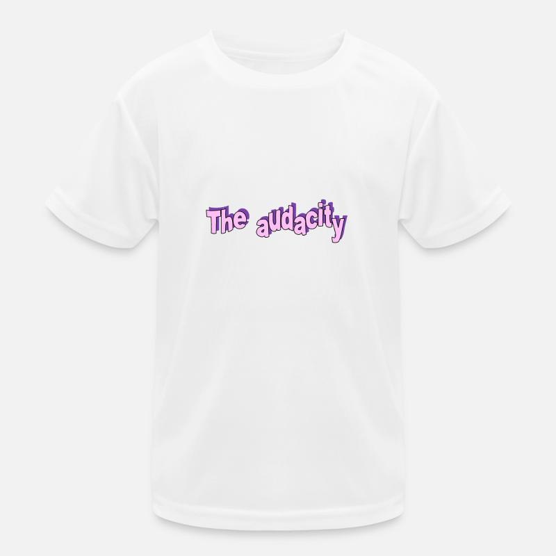The audacity pink Kinder Funktions-T-Shirt
