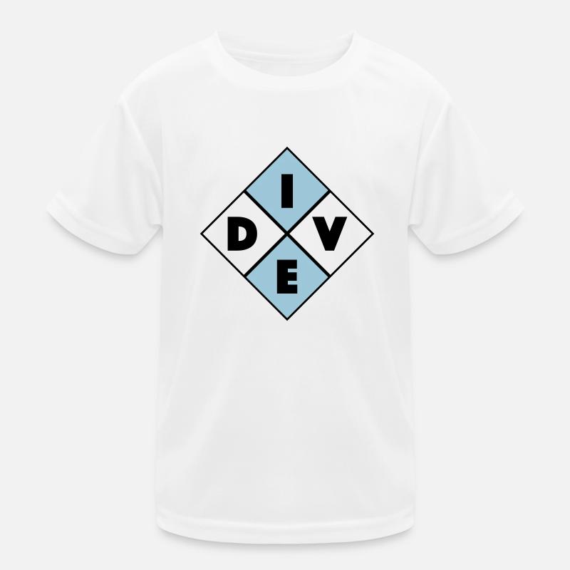 Dive Kinder Funktions-T-Shirt