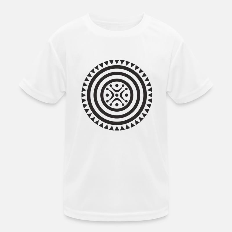 Schwarze Kantabrische Stele M1 Kinder Funktions-T-Shirt