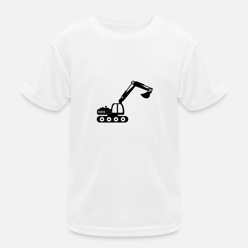 excavatrice T-shirt sport Enfant