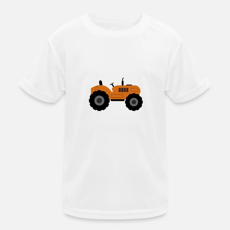 tracteur T-shirt sport Enfant