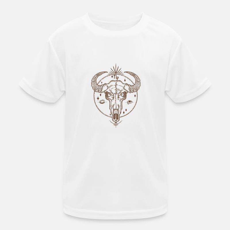 Sternzeichen Steinbock Kinder Funktions-T-Shirt