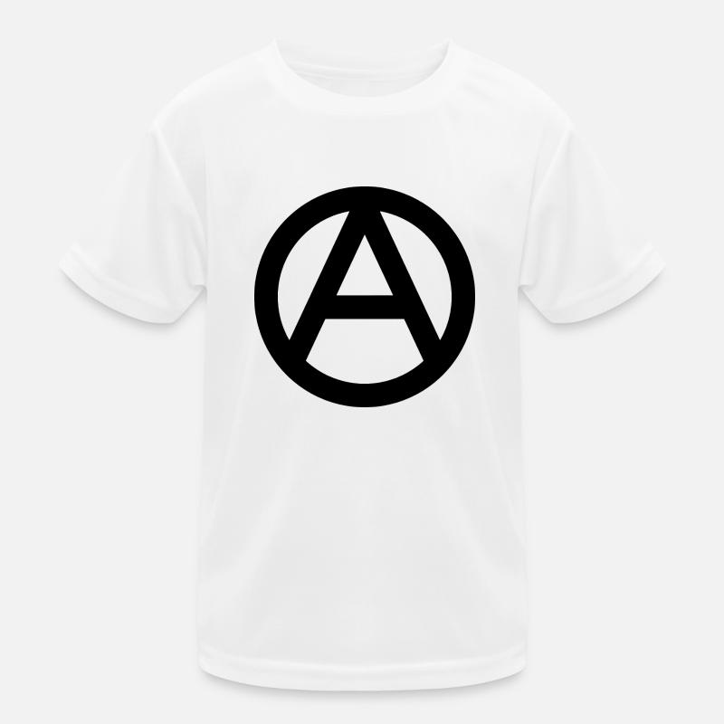 Anarchy Kinder Funktions-T-Shirt