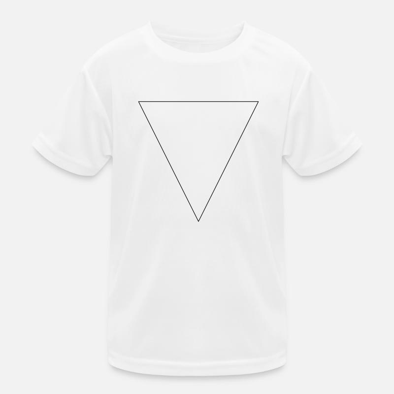 Simple triangle, minimalist, simple, beautiful! Kids Functional T-Shirt