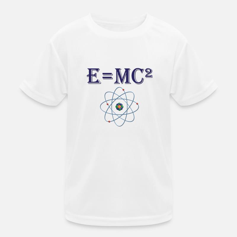 E=mc² T-shirt sport Enfant