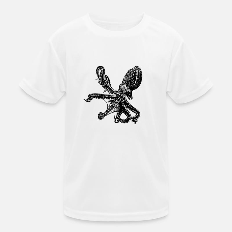 Octopus - Octopus Kids Functional T-Shirt
