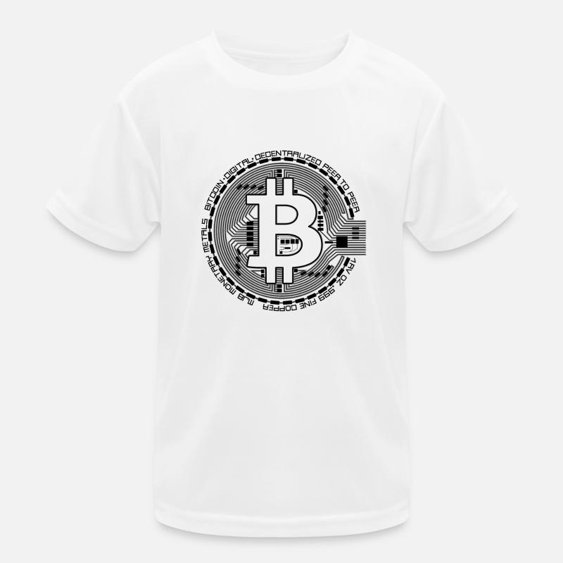 Bitcoin Kids Functional T-Shirt