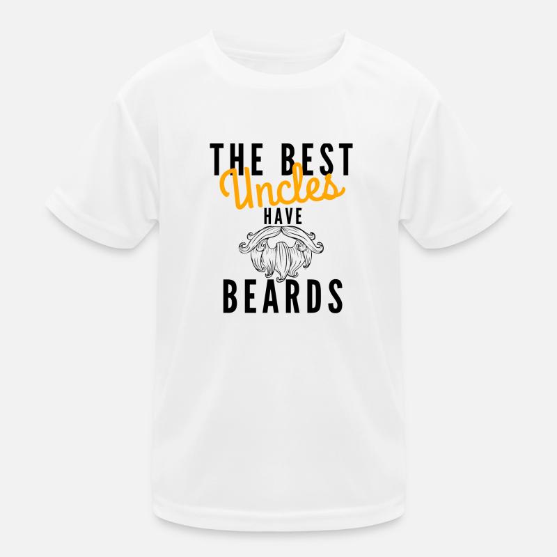 The best Uncles have Beards Kinder Funktions-T-Shirt