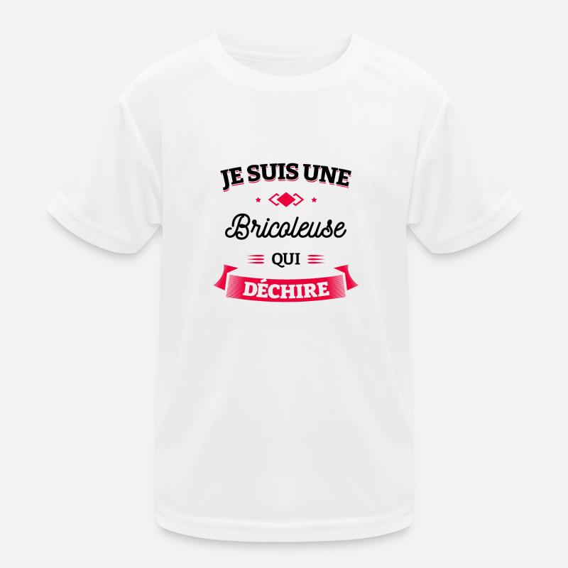 BRICOLEUSE QUI DÉCHIRE T-shirt sport Enfant