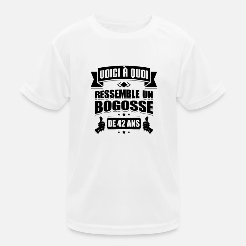 BOGOSSE DE 42 ANS T-shirt sport Enfant