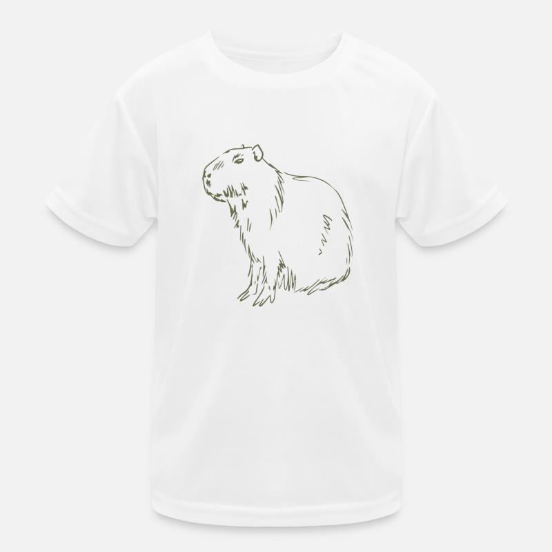 Capybara Kids Functional T-Shirt