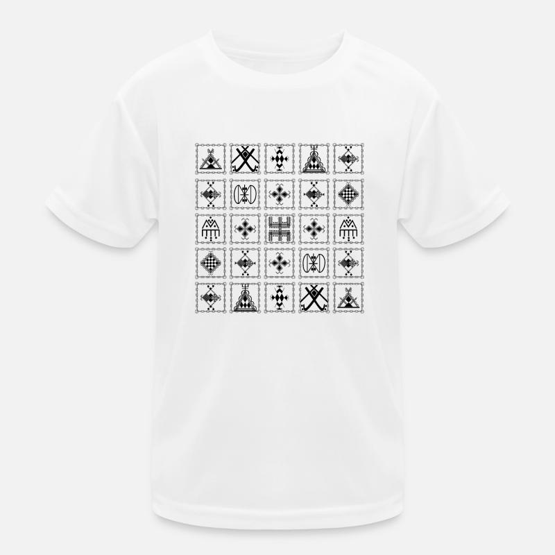 Muster berber Kinder Funktions-T-Shirt