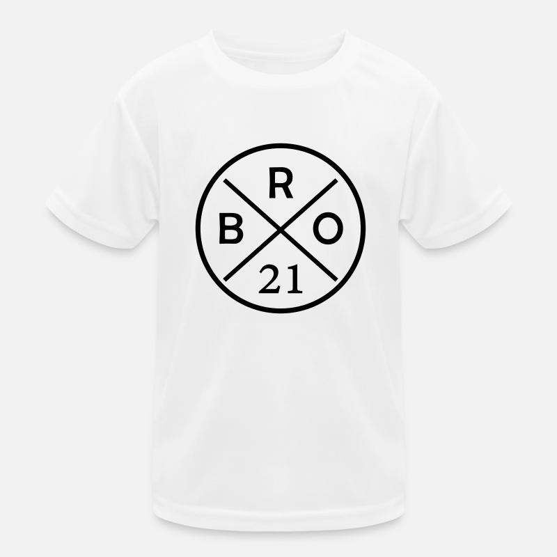bro 21 Kids Functional T-Shirt