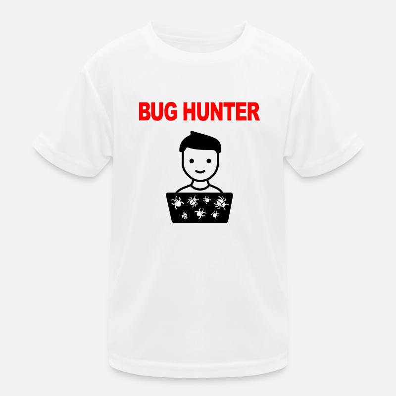 Bug Hunter, Software Testing, Programmer, IT, Bugs Kinder Funktions-T-Shirt