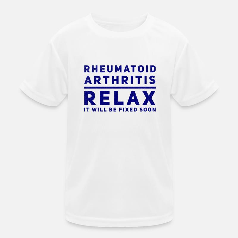 Lustiger Ärzte Spruch Arthritis Geschenk Kinder Funktions-T-Shirt