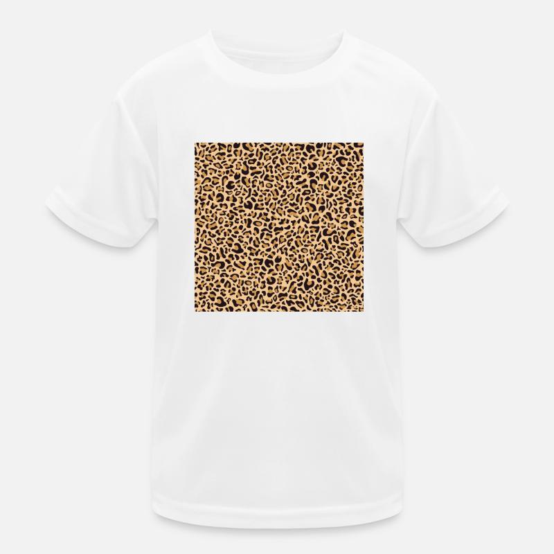 Leopard Pattern | Leopard Print | African Animal Kids Functional T-Shirt