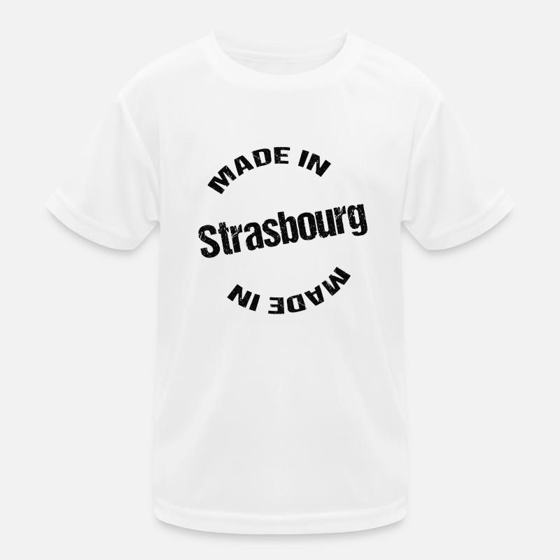 made in strasbourg Kids Functional T-Shirt