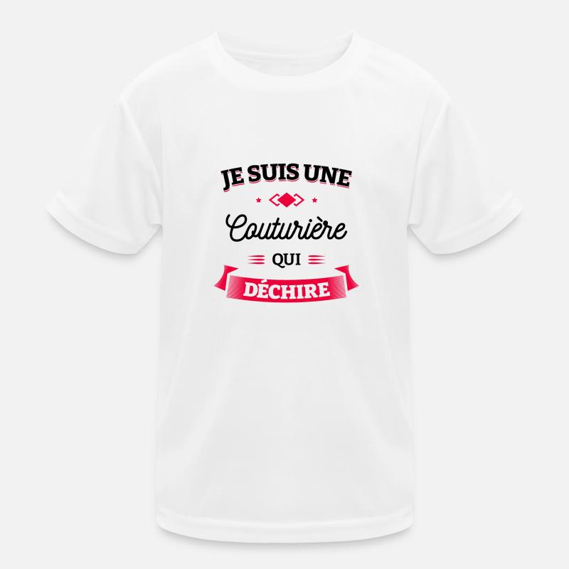 COUTURIÈRE QUI DÉCHIRE T-shirt sport Enfant