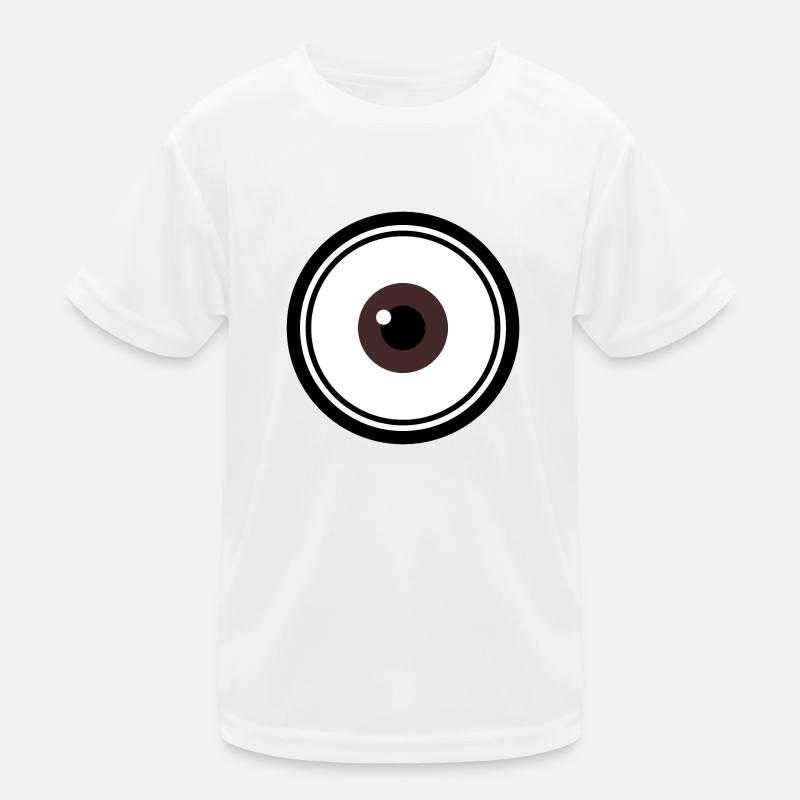 Œil brun T-shirt sport Enfant