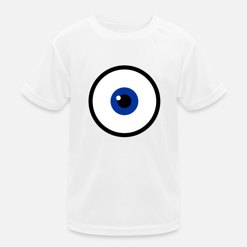 Blue eye Blue eyes Kids Functional T-Shirt