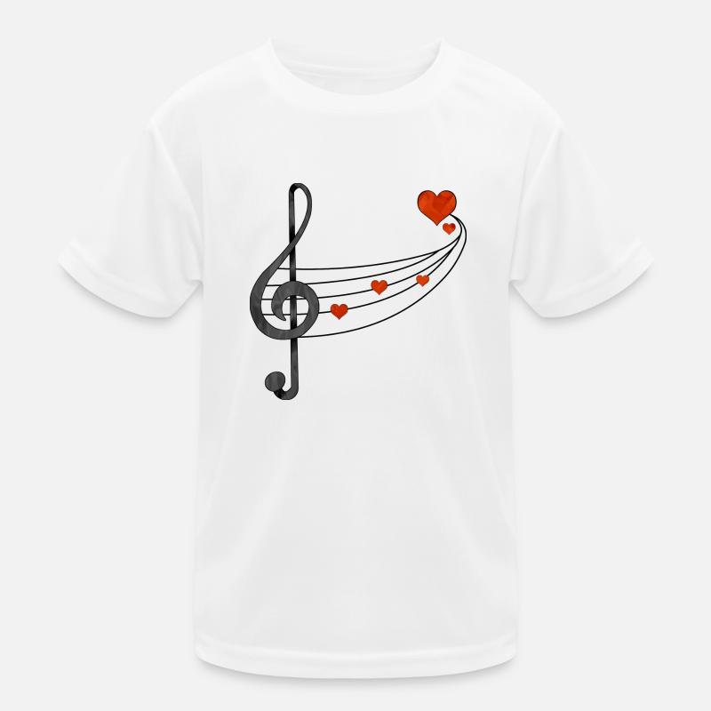 Musik Kinder Funktions-T-Shirt