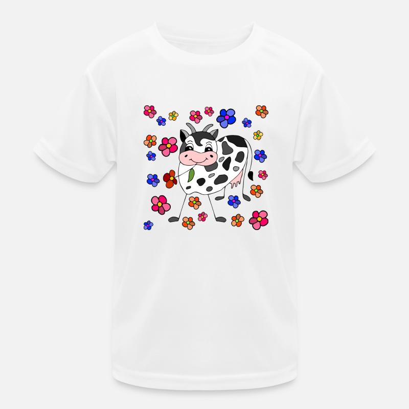 Cow Kids Functional T-Shirt