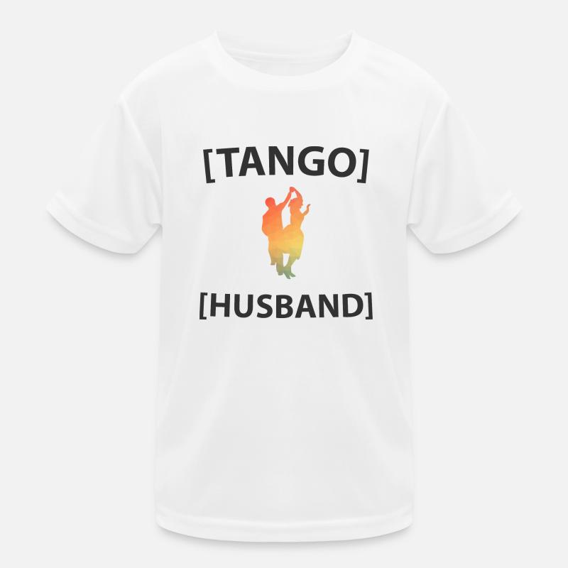 Tango Ehemann Kinder Funktions-T-Shirt