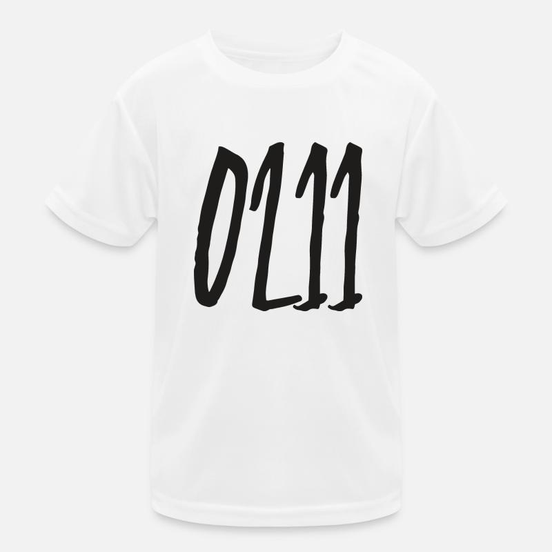 0211 Area code Düsseldorf Kids Functional T-Shirt