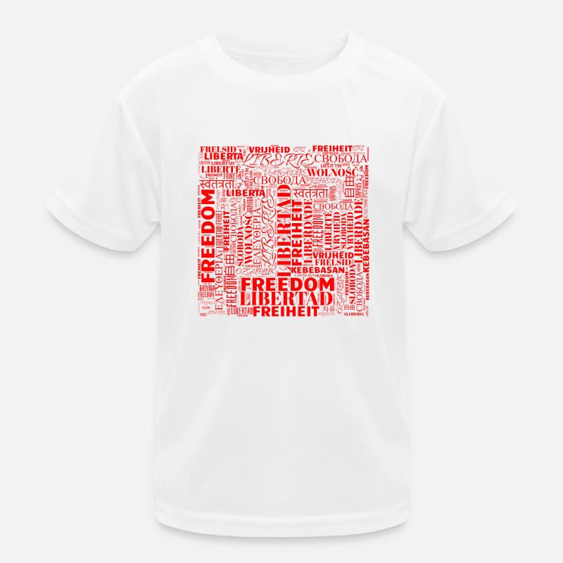 FREIHEIT Kinder Funktions-T-Shirt