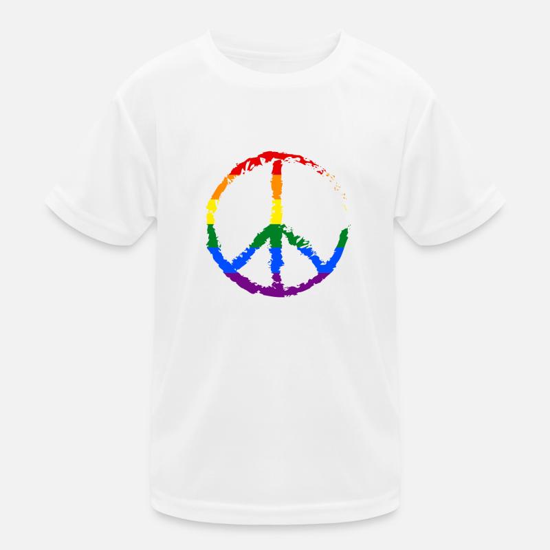 Drapeau arc-en-ciel LGBT T-shirt sport Enfant
