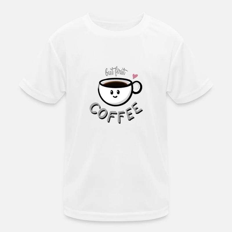 mais d’abord CAFÉ T-shirt sport Enfant