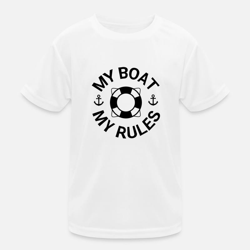 Boot Kinder Funktions-T-Shirt