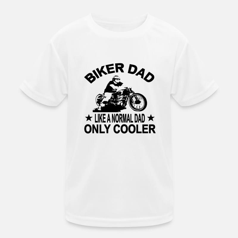 Motorrad Kinder Funktions-T-Shirt