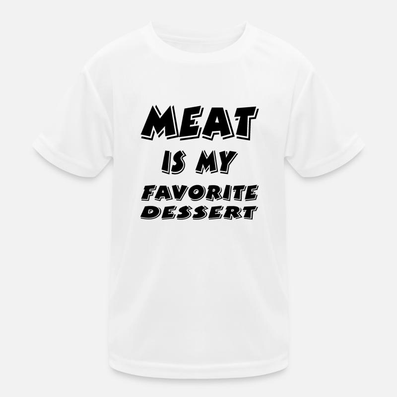 Fleisch Kinder Funktions-T-Shirt