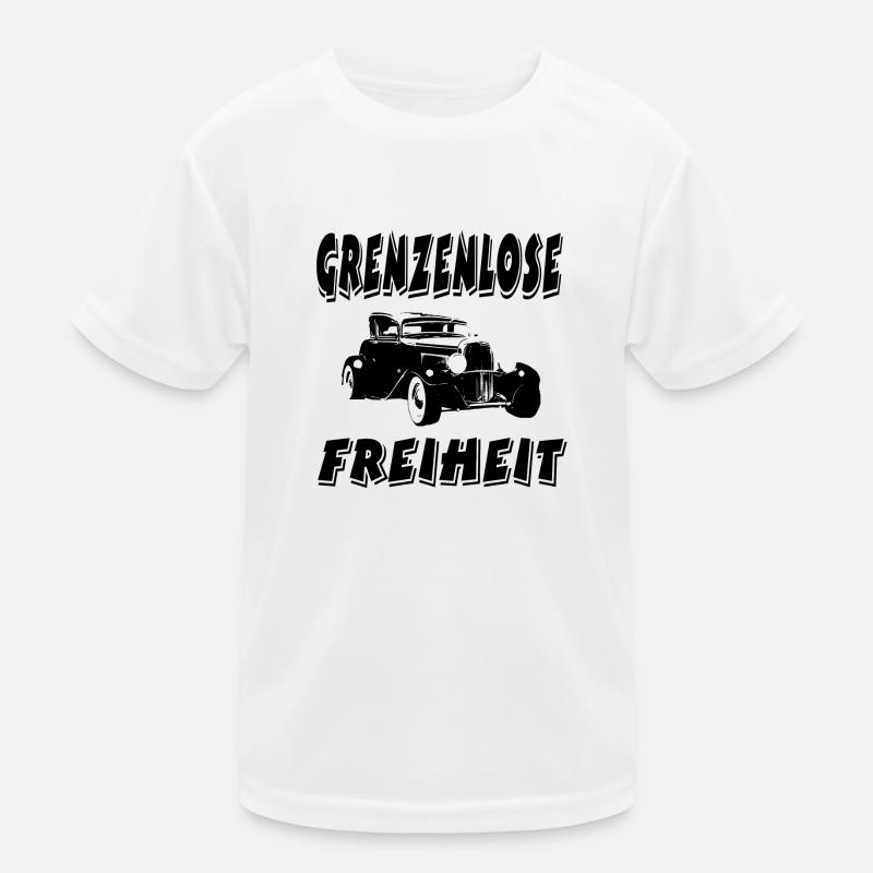 Auto Kinder Funktions-T-Shirt