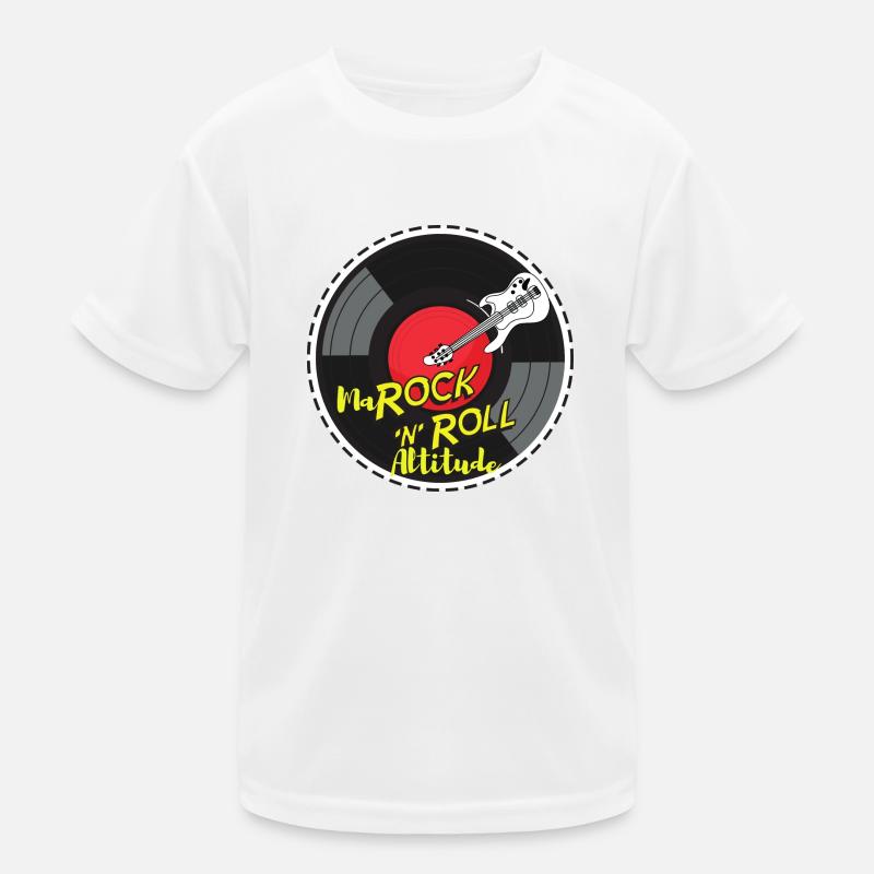 Marock n roll Attitude T-shirt sport Enfant