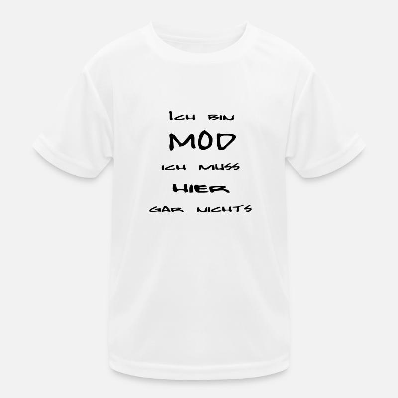 Ich bin Mod Kinder Funktions-T-Shirt