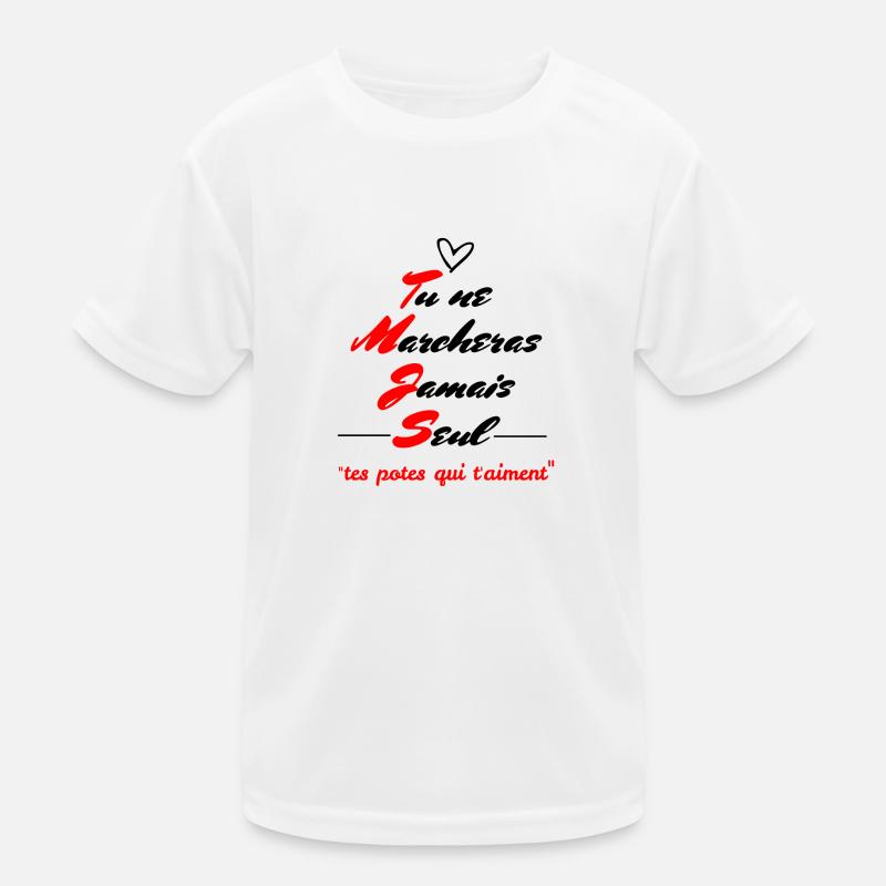you will never walk alone!! Kids Functional T-Shirt
