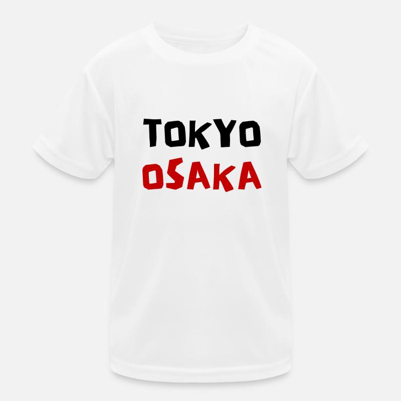 Tokyo Osaka Design Japan Kids Functional T-Shirt