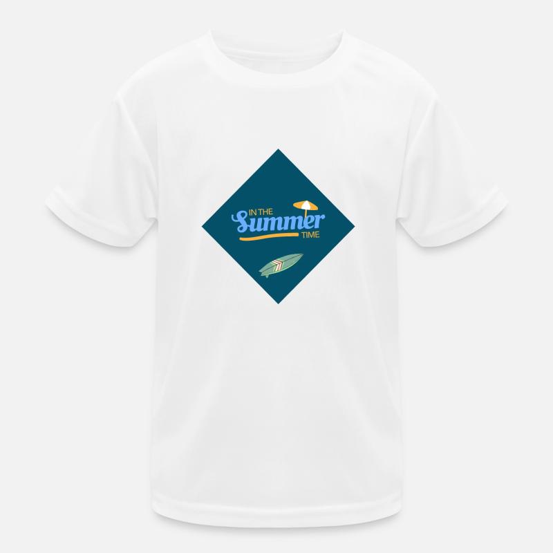Endlich Sommer! Kinder Funktions-T-Shirt