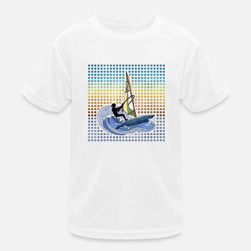 Windsurfing Kids Functional T-Shirt