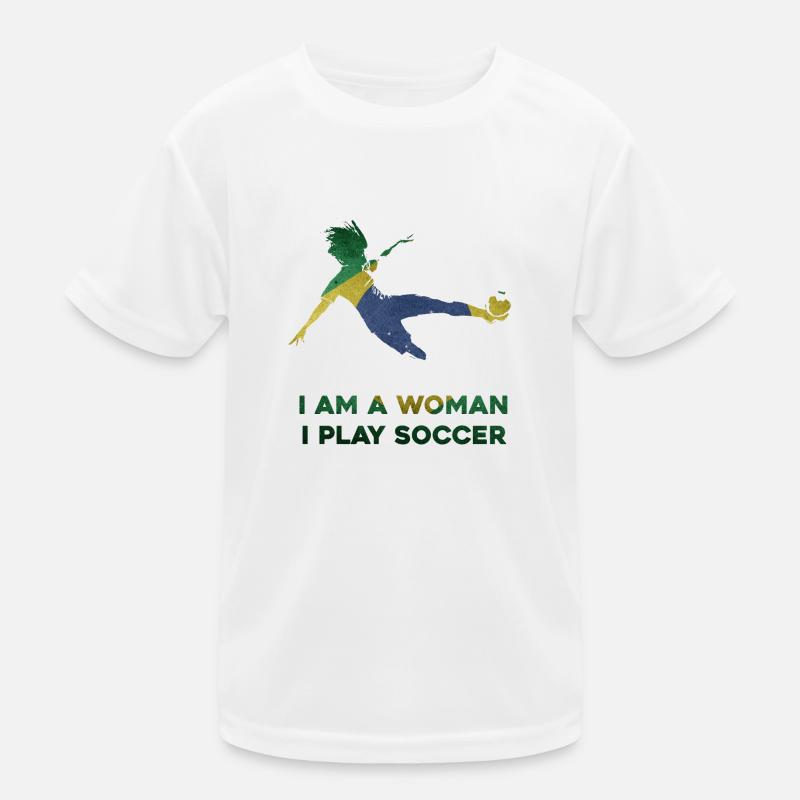 Women's Soccer Kids Functional T-Shirt