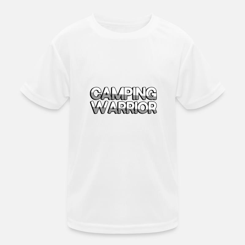 CAMPING WARRIOR - Camping T-shirt sport Enfant