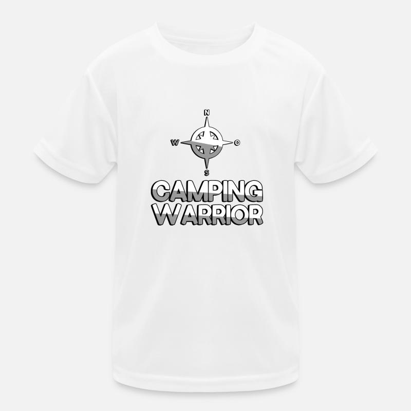 CAMPING WARRIOR + Boussole - Camping T-shirt sport Enfant